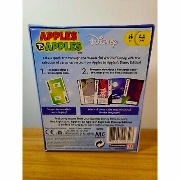 Apples to Apples Express Mattel Card Game Disney Edition NEW!!! - Picture 2 of 2